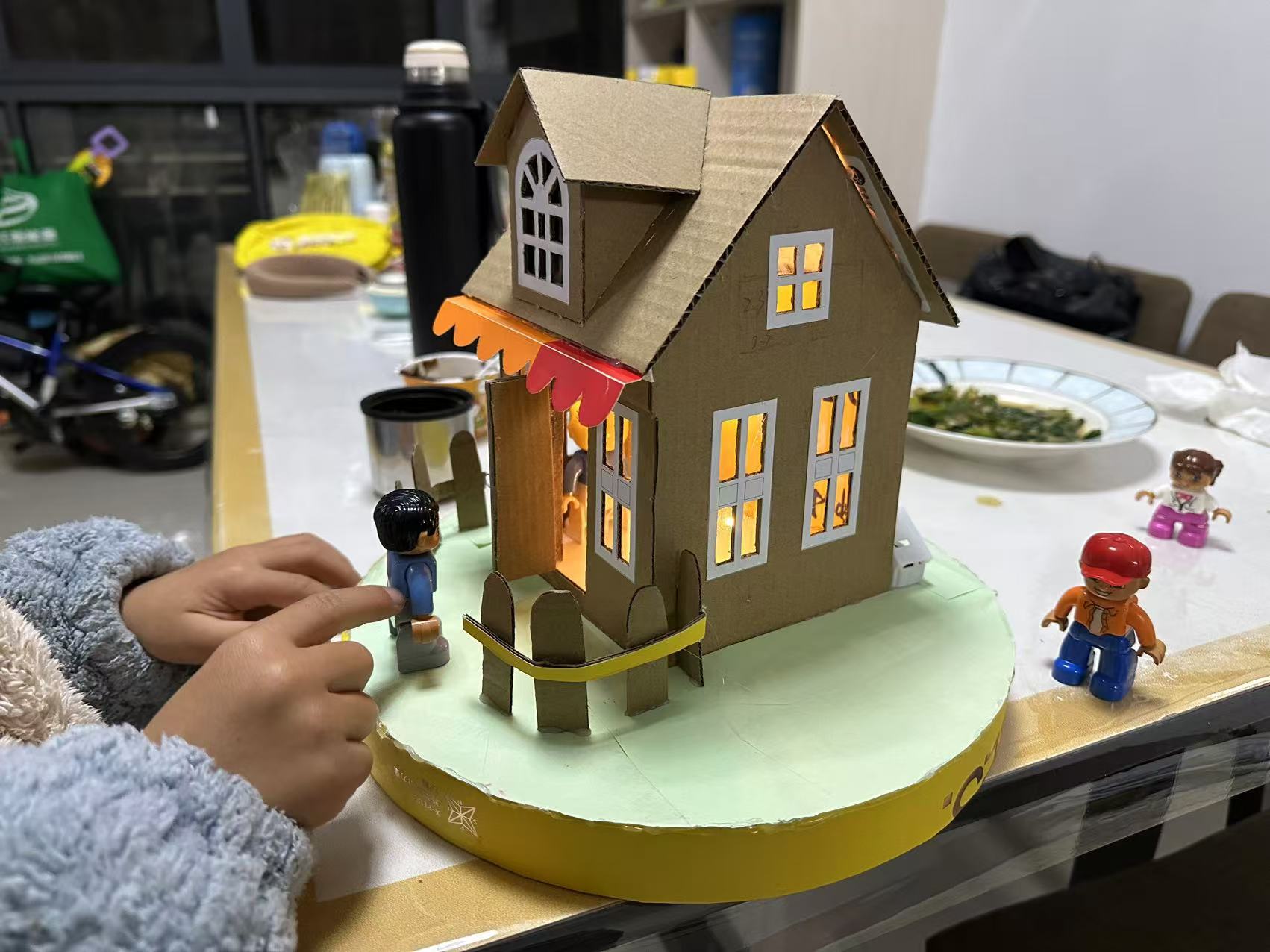 给儿子做的手工制作